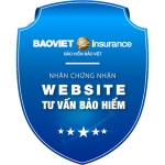 Chứng nhận website tư vấn bảo hiểm Bảo Việt uy tín