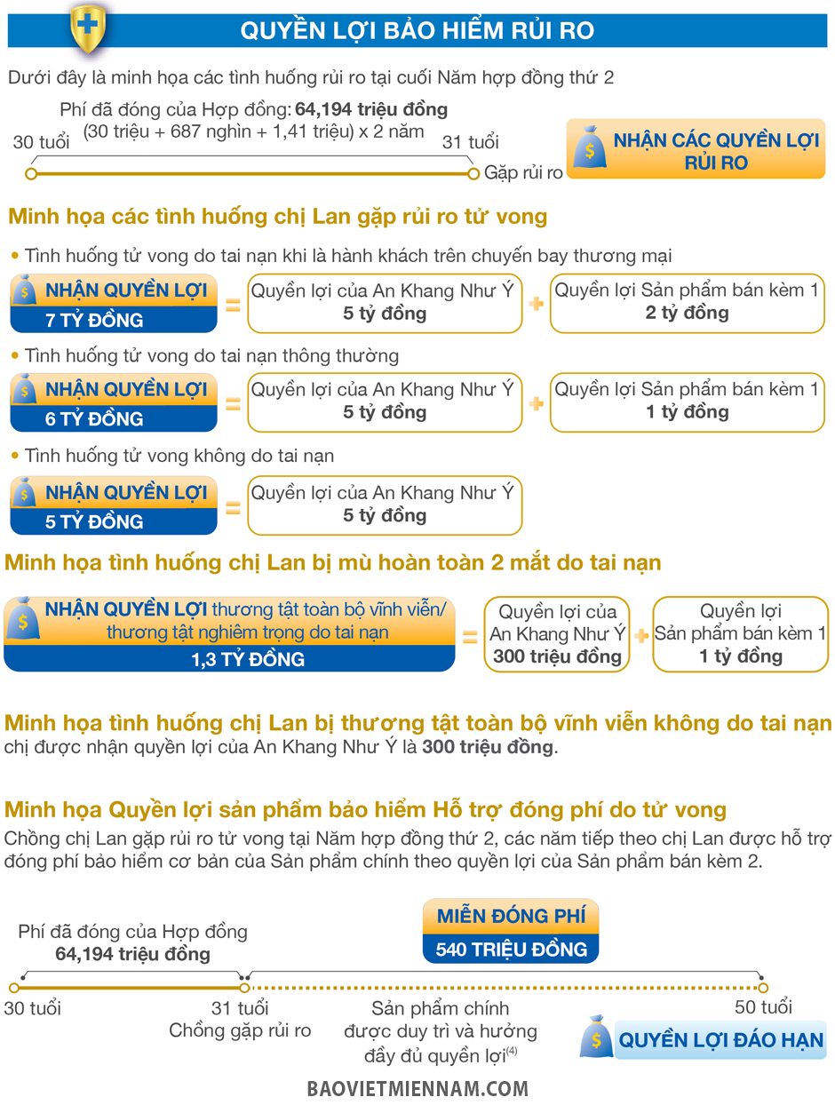 Quyền lợi rủi ro An Khang Như Ý