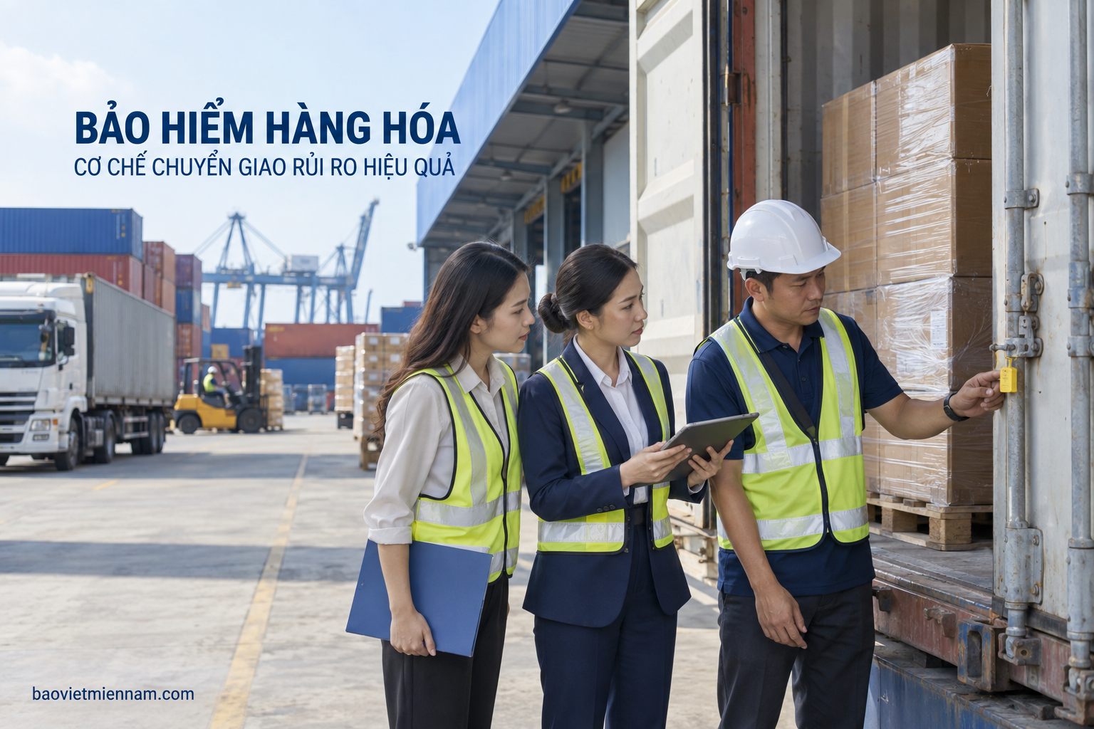 Bảo hiểm h&agrave;ng ho&aacute; cơ chế chuyển giao rủi ro