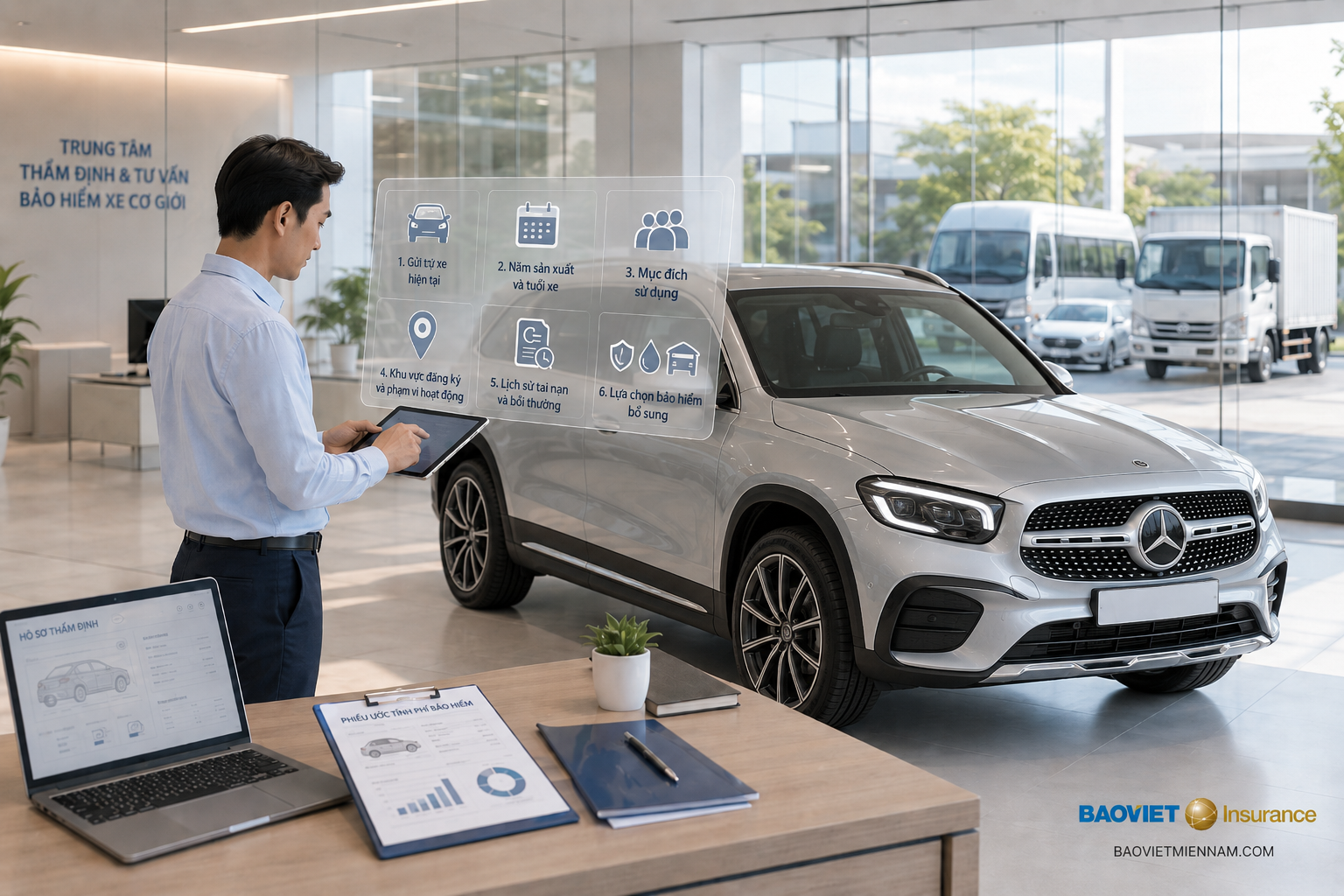 Phí bảo hiểm ô tô toàn diện được tính như thế nào?