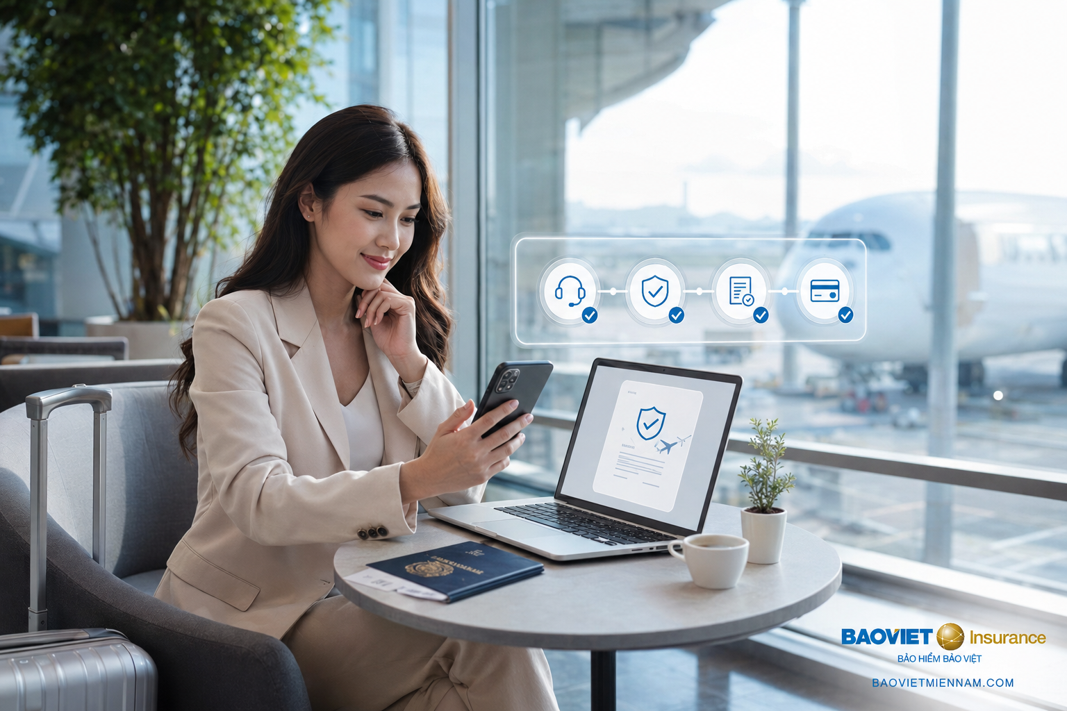 Thủ tục mua bảo hiểm du lịch quốc tế Bảo Việt online