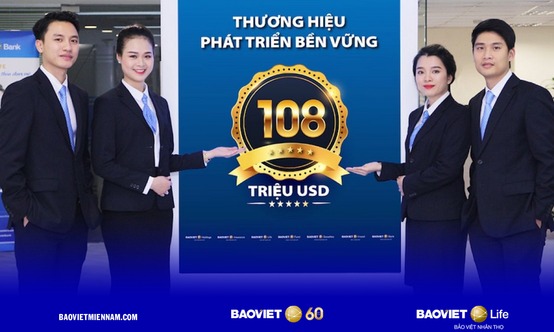 Bảo hiểm Bảo Việt thương hiệu triệu đ&ocirc;