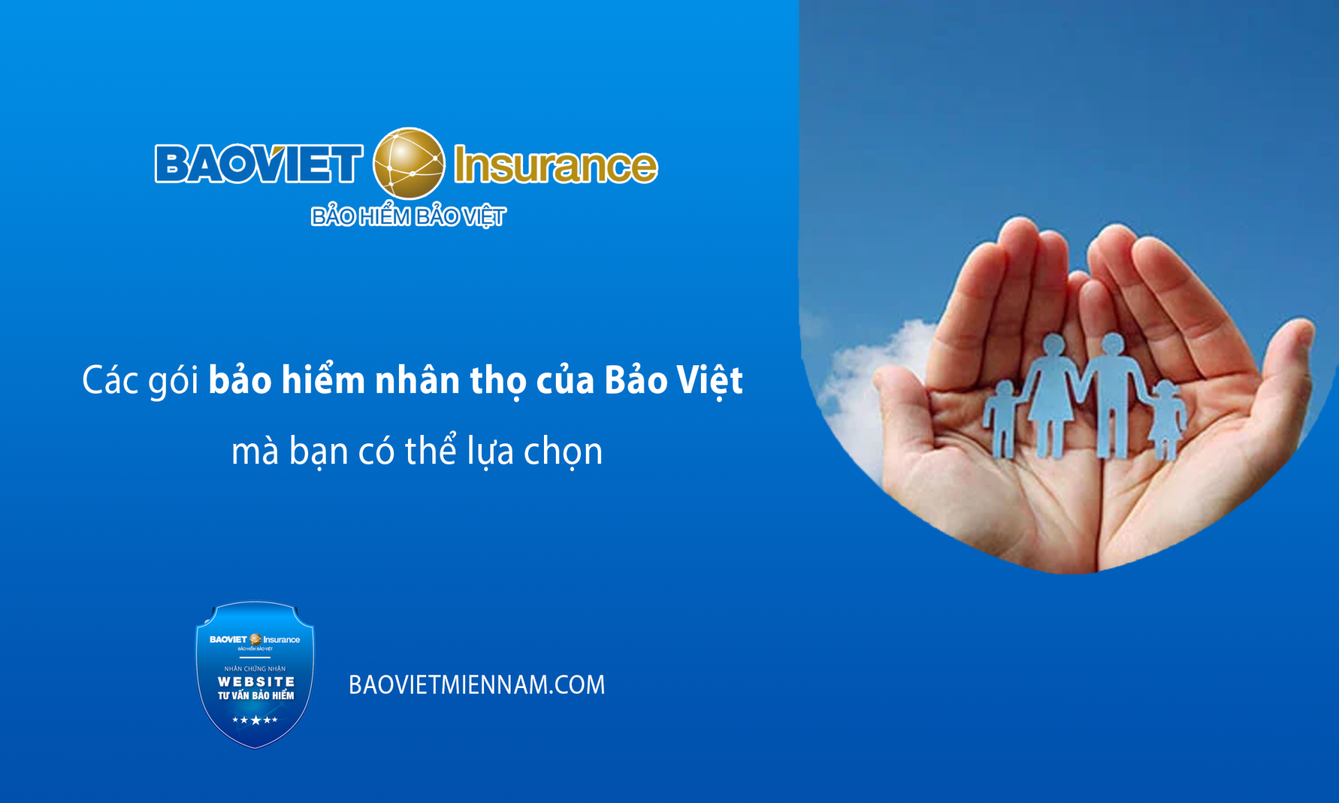 Cac goi bao hiem nhan tho cua bao viet ma ban co the lua chon kienthuc