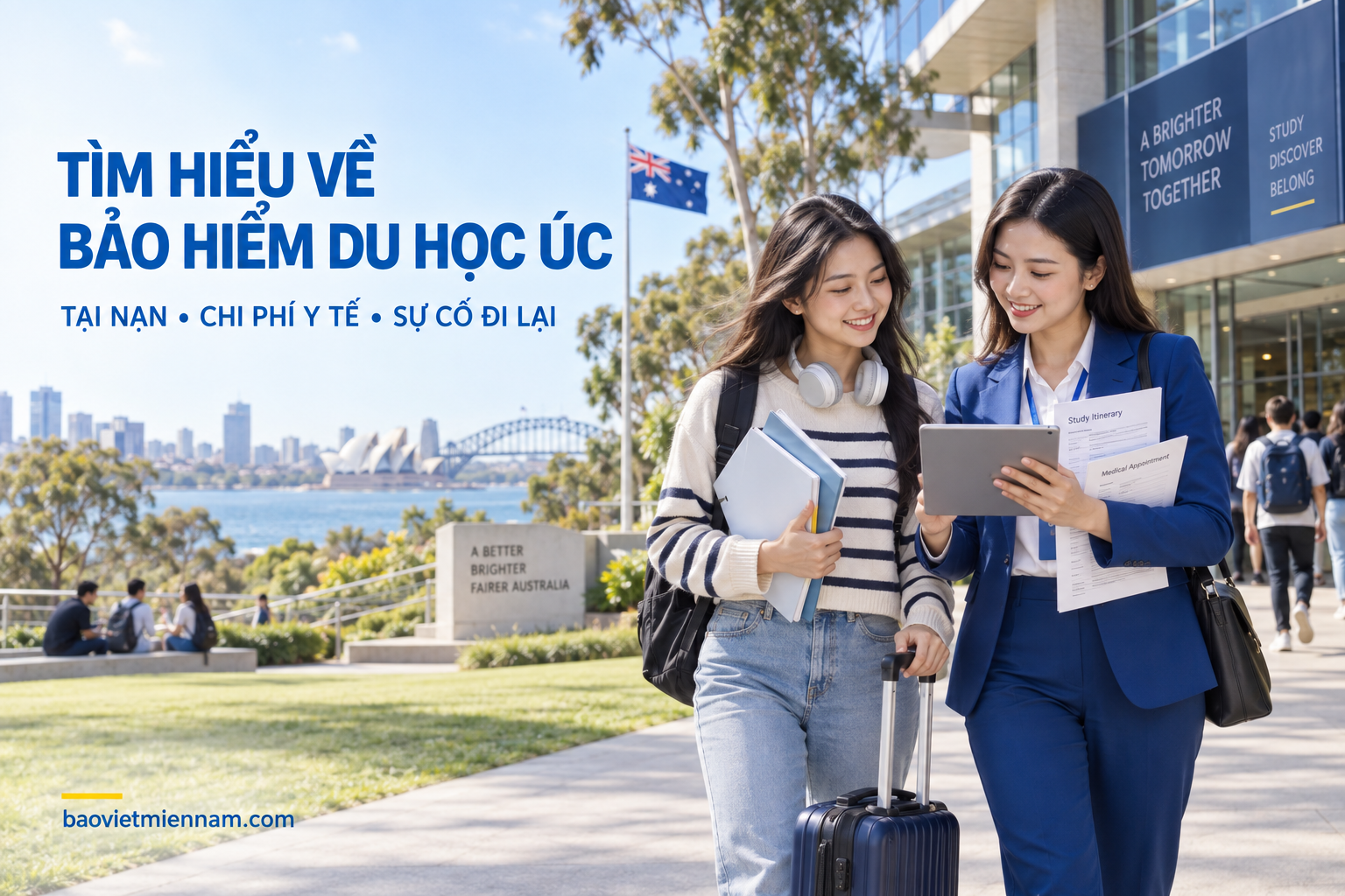 T&igrave;m hiểu bảo hiểm du học &Uacute;c của Bảo Việt