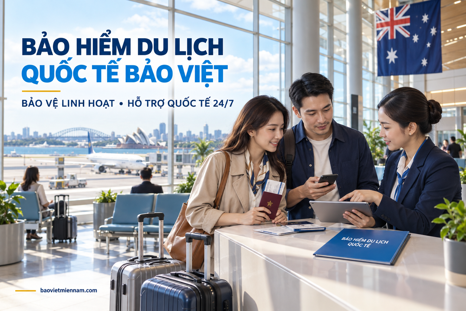 Bảo hiểm du lịch quốc tế tại &Uacute;c