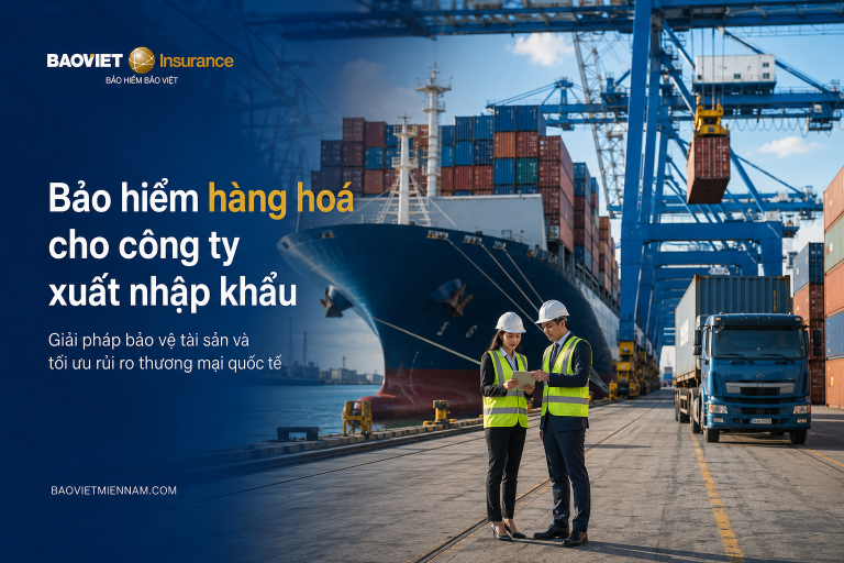 Bảo hiểm hàng hoá Bảo Việt cho công ty xuất nhập khẩu