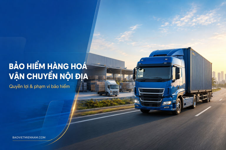 Bảo hiểm hàng hoá Bảo Việt vận chuyển nội địa