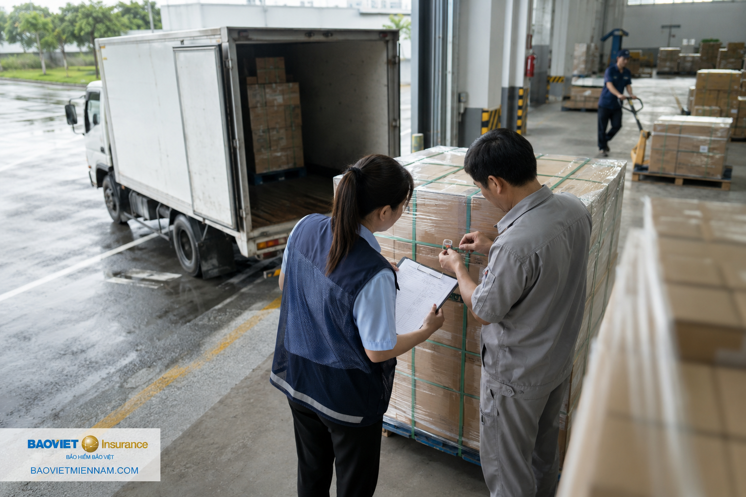H&agrave;ng ho&aacute; đi trong nước c&oacute; cần mua bảo hiểm?