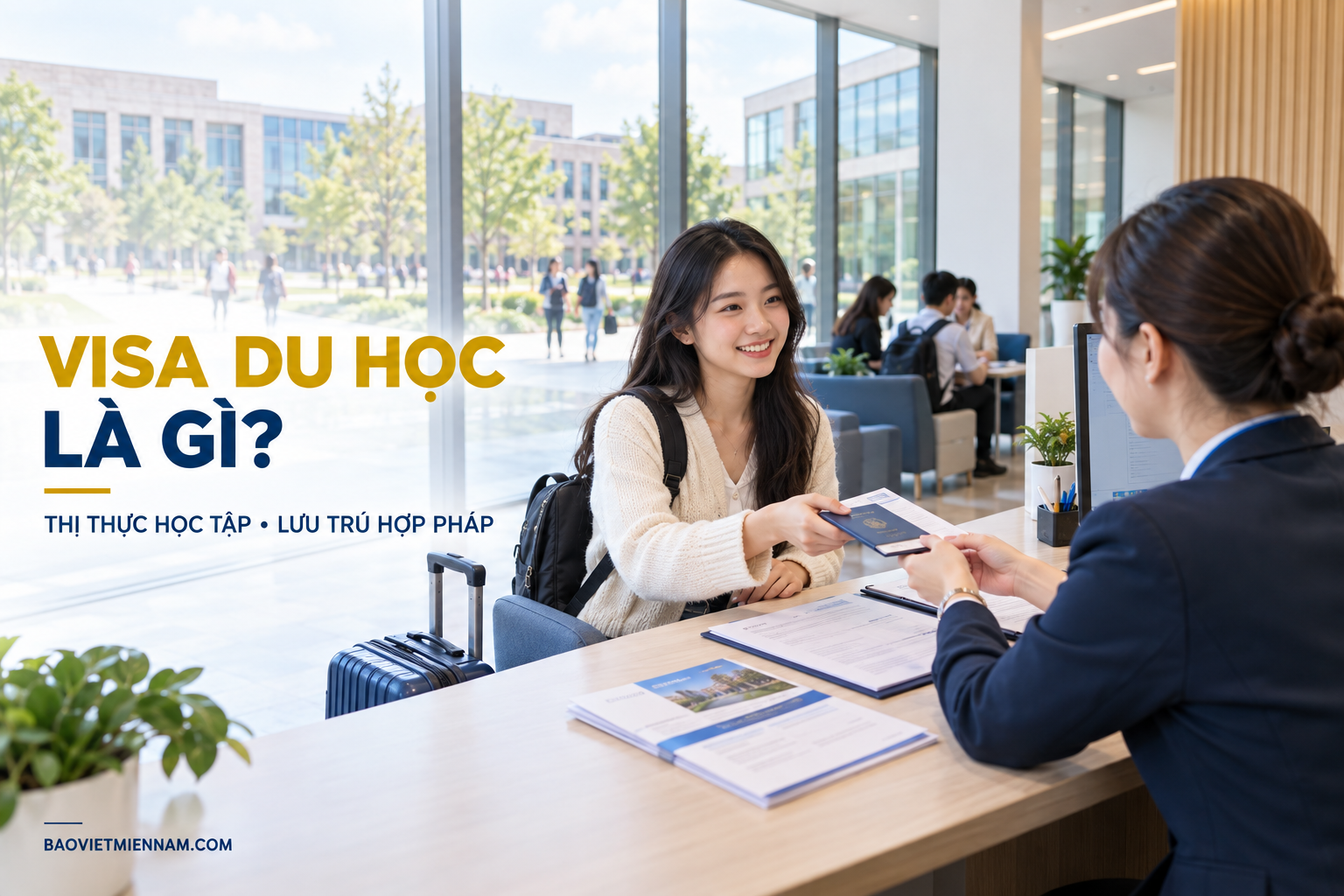 Visa du học Bảo Việt uy t&iacute;n