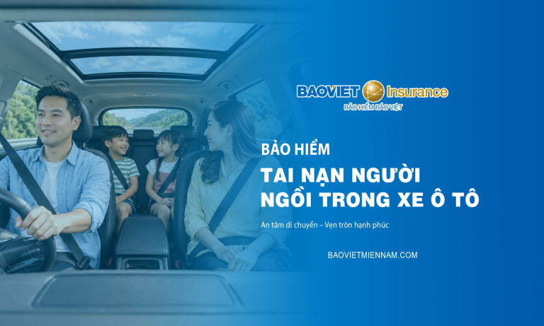 Bảo hiểm tai nạn người ngồi trong xe ô tô