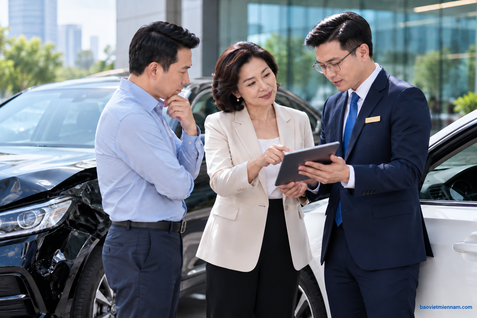 Bản chất bảo hiểm &ocirc; t&ocirc; 2 chiều v&agrave; cơ chế chi trả khi xe xảy ra tổn thất