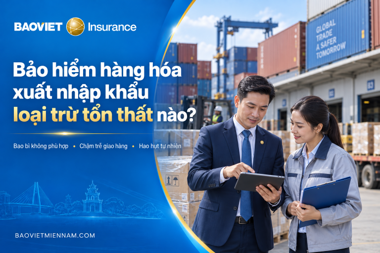 Bảo hiểm hàng hoá xuất nhập khẩu loại trừ