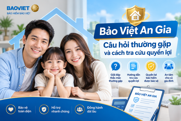 Những câu hỏi về Bảo Việt An Gia thường gặp tra cứu quyền lợi