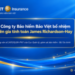 Bảo hiểm Bảo Việt bổ nhiệm Chuy&ecirc;n gia t&iacute;nh to&aacute;n James Richardson-Hay