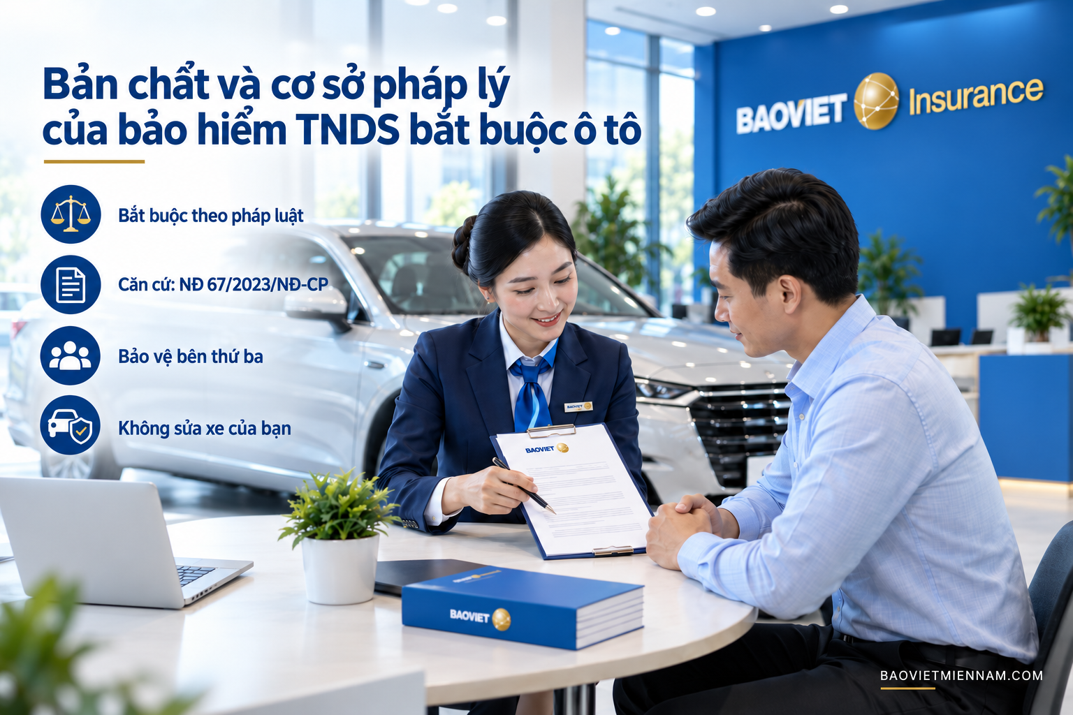Cơ sở ph&aacute;p l&yacute; bảo hiểm tr&aacute;ch nhiệm d&acirc;n sự (TNDS) &ocirc; t&ocirc;