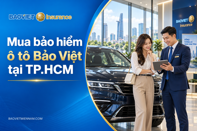 Mua bảo hiểm ô tô Bảo Việt tại TP.HCM