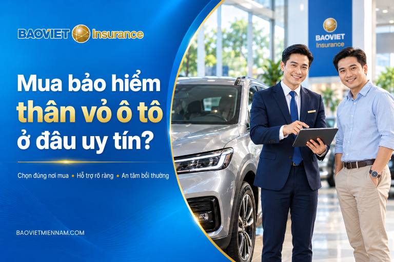 Mua bảo hiểm thân vỏ ô tô ở đâu uy tín với tư vấn rõ ràng và hỗ trợ bồi thường
