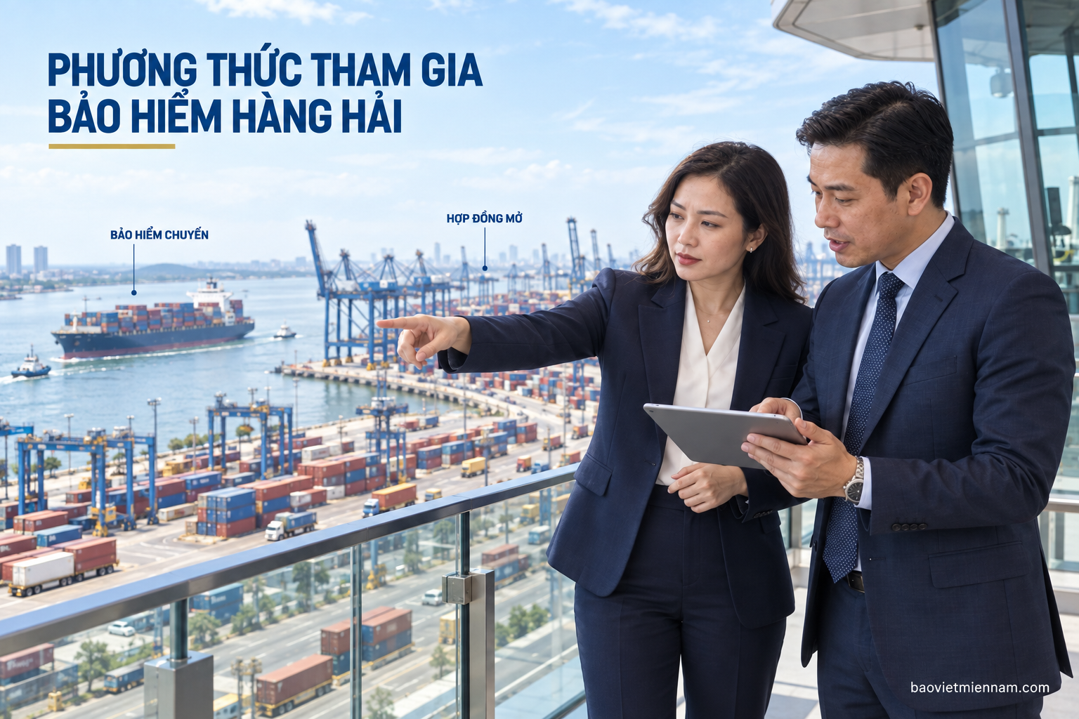 Phương thức tham gia bảo hiểm h&agrave;ng hải