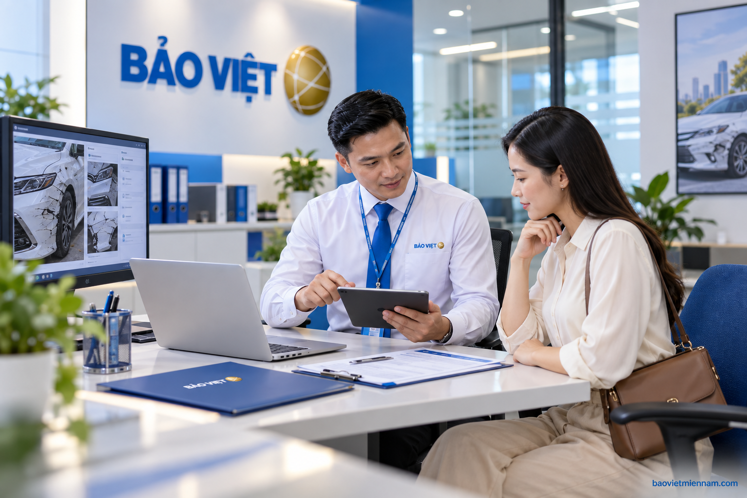 Quy tr&igrave;nh gi&aacute;m định bồi thường bảo hiểm th&acirc;n vỏ &ocirc; t&ocirc;