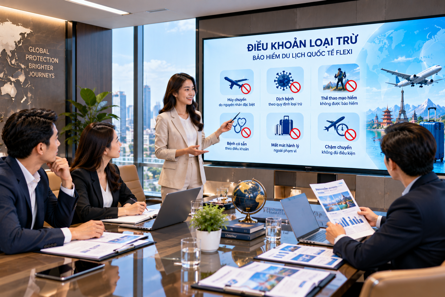Điều khoản loại trừ bảo hiểm du lịch quốc tế Flexi v&agrave; c&aacute;c trường hợp kh&ocirc;ng được chi trả