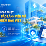 Danh s&aacute;ch cập nhật hệ thống bảo l&atilde;nh viện ph&iacute; của Bảo hiểm Bảo Việt