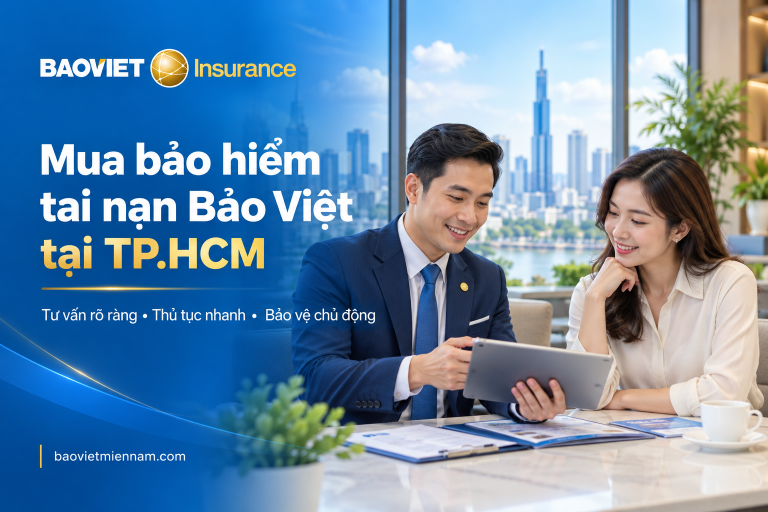 Mua bảo hiểm tai nạn Bảo Việt tại TP.HCM với tư vấn quyền lợi và thủ tục tham gia