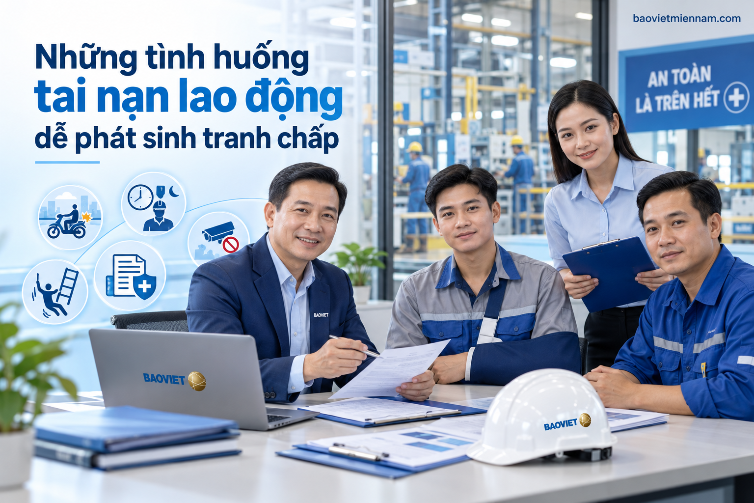 Những t&igrave;nh huống tai nạn lao động dễ ph&aacute;t sinh tranh chấp quyền lợi bảo hiểm
