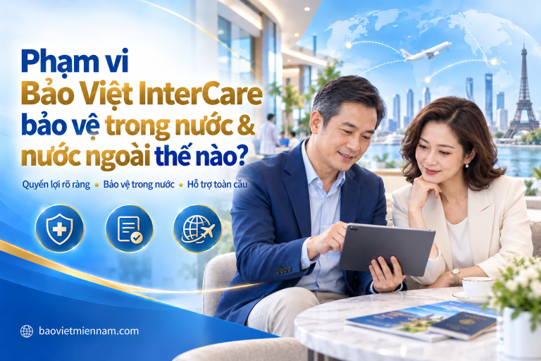 Phạm vi bảo hiểm Bảo Việt InterCare trong nước và nước ngoài