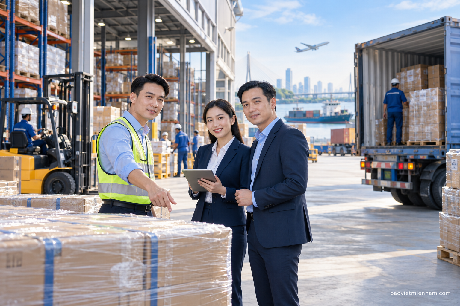 Phạm vi bảo hiểm h&agrave;ng h&oacute;a nội địa Bảo Việt tại kho xưởng v&agrave; qu&aacute; tr&igrave;nh vận chuyển