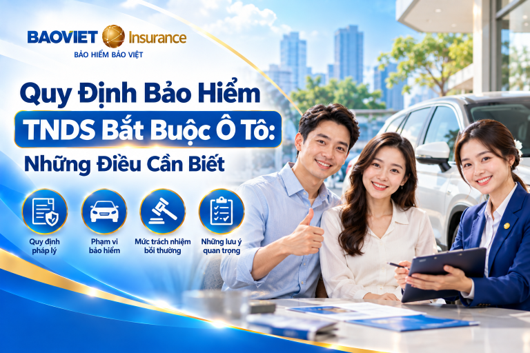 Quy định bảo hiểm TNDS bắt buộc ô tô và những điều chủ xe cần biết